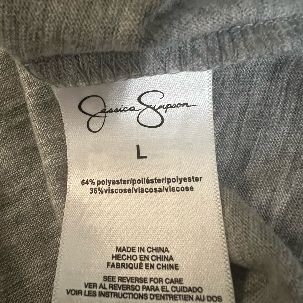 Jessica Simpson Mandala Graphic Tank Top Gray Sz L - Picture 5 of 6